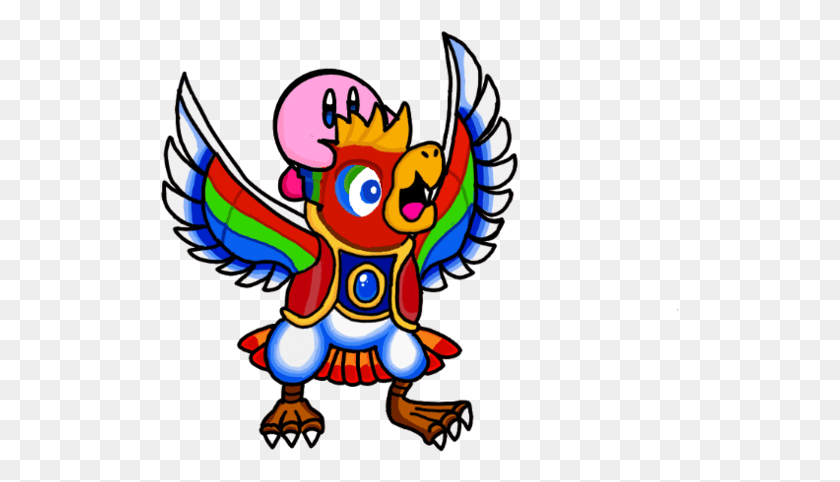 521x422 Artworkwhat Bird Bird Should39ve Gave You In Star Allies Kirby Bird, Statue, Sculpture HD PNG Download