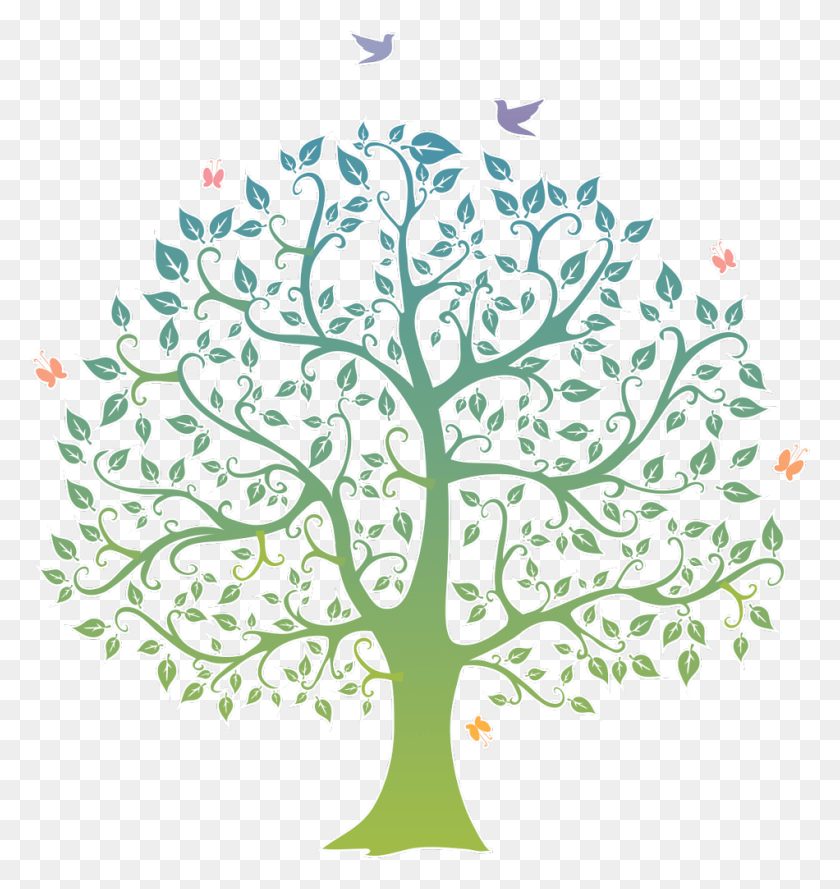 950x1010 Arvore Sticker Tree Of Life, Plant, Pattern, Graphics HD PNG Download