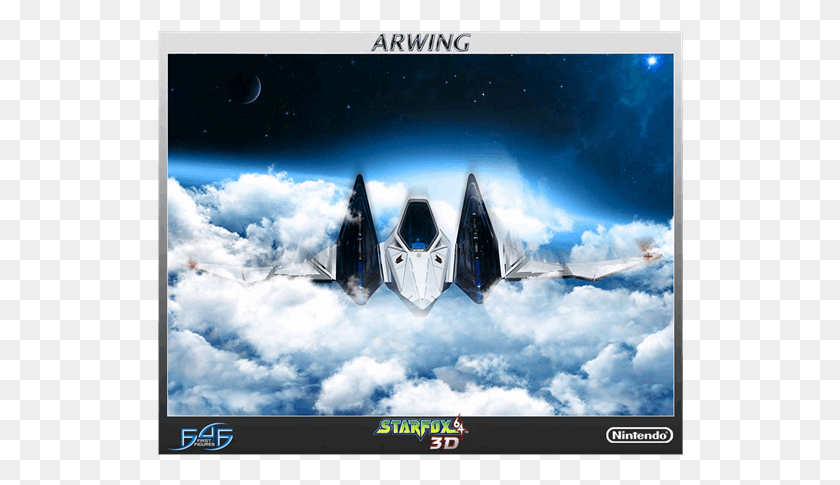 526x425 Arwing 12 Statue First 4 Figures, Spaceship, Aircraft, Vehicle HD PNG Download