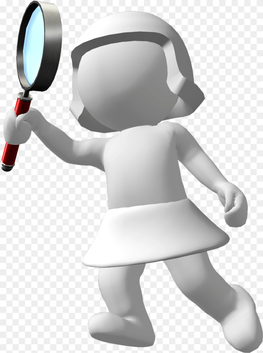As 3d Chelovechki Dlya Prezentacij No, Baby, Person, Magnifying PNG