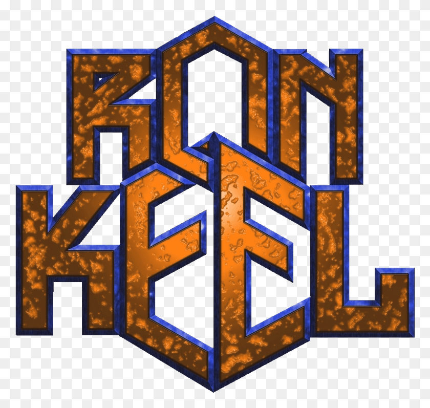 971x918 As A Complete Kiss Nerd And Metalhead I Was Constantly Ron Keel Band Logo, Text, Alphabet, Purple HD PNG Download