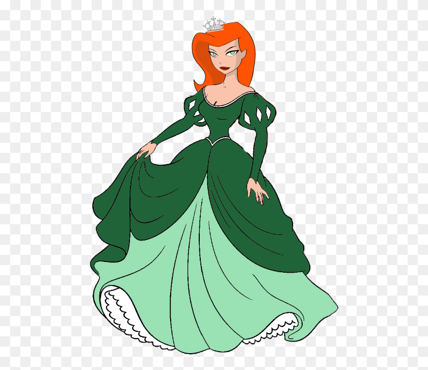 489x666 Como Una Princesa De Disney Por Darthranner En La Princesa De Disney Hiedra Venenosa, Verde, Jade, Piedra Preciosa Hd Png