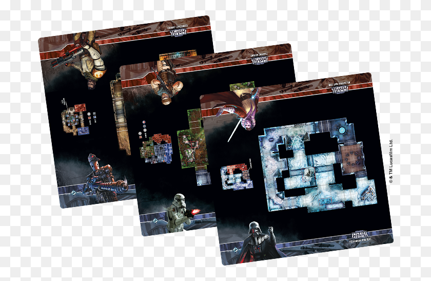 700x487 As A Fan Of Games Like Descent And Level 7 Omega Protocol Star Wars Imperial Assault Skirmish Map, Person, Human, People HD PNG Download