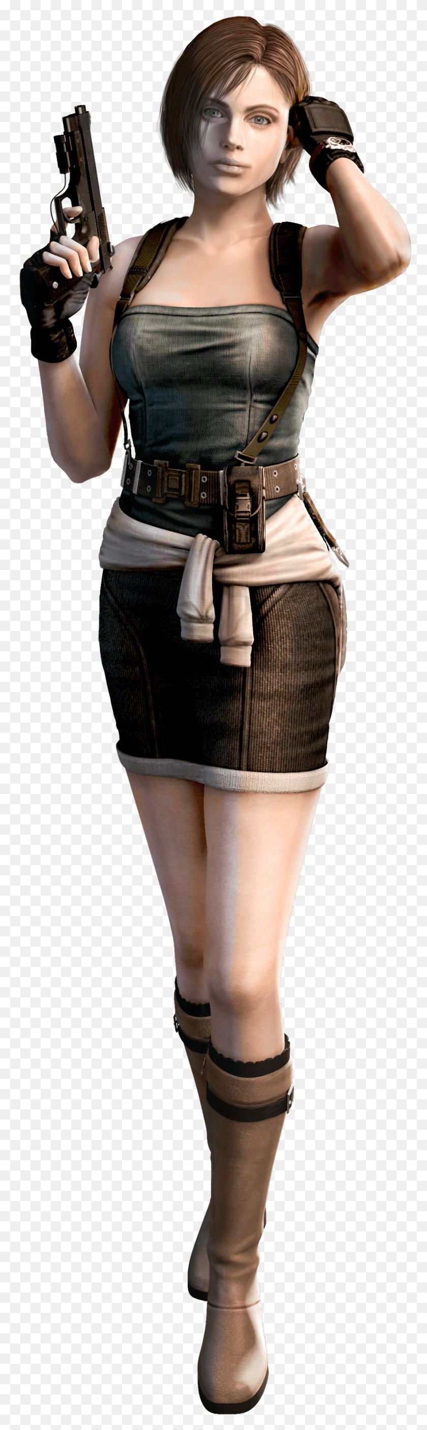 883x3114 As A Teen Haha Resident Evil The Mercenaries 3d Jill, Clothing, Apparel, Person HD PNG Download