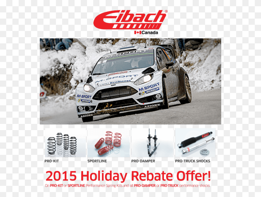 585x576 As An Authorized Eibach Canada Retailer We Are Proud World Rally Car, Vehicle, Transportation, Automobile HD PNG Download