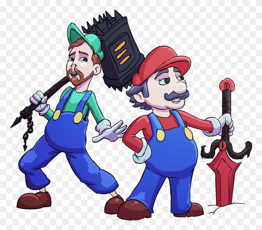 1135x985 As Mario And Luigi Esfand Had Mentioned It As Part Cartoon, Person, Human, People HD PNG Download