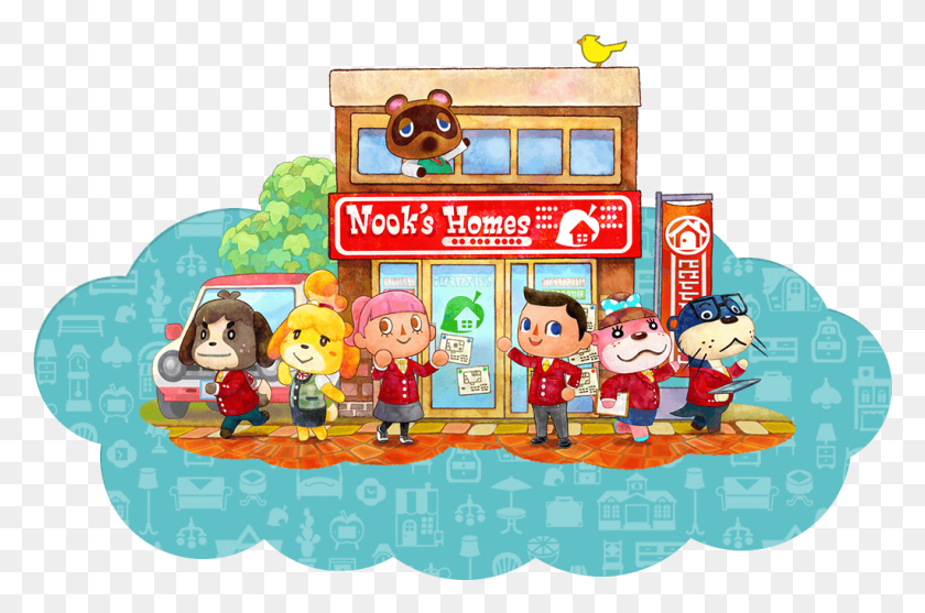 1023x653 As The New Designer At Nook39s Homes You39ll Get To Animal Crossing Happy Home Designer Book, Text, Urban, Housing HD PNG Download