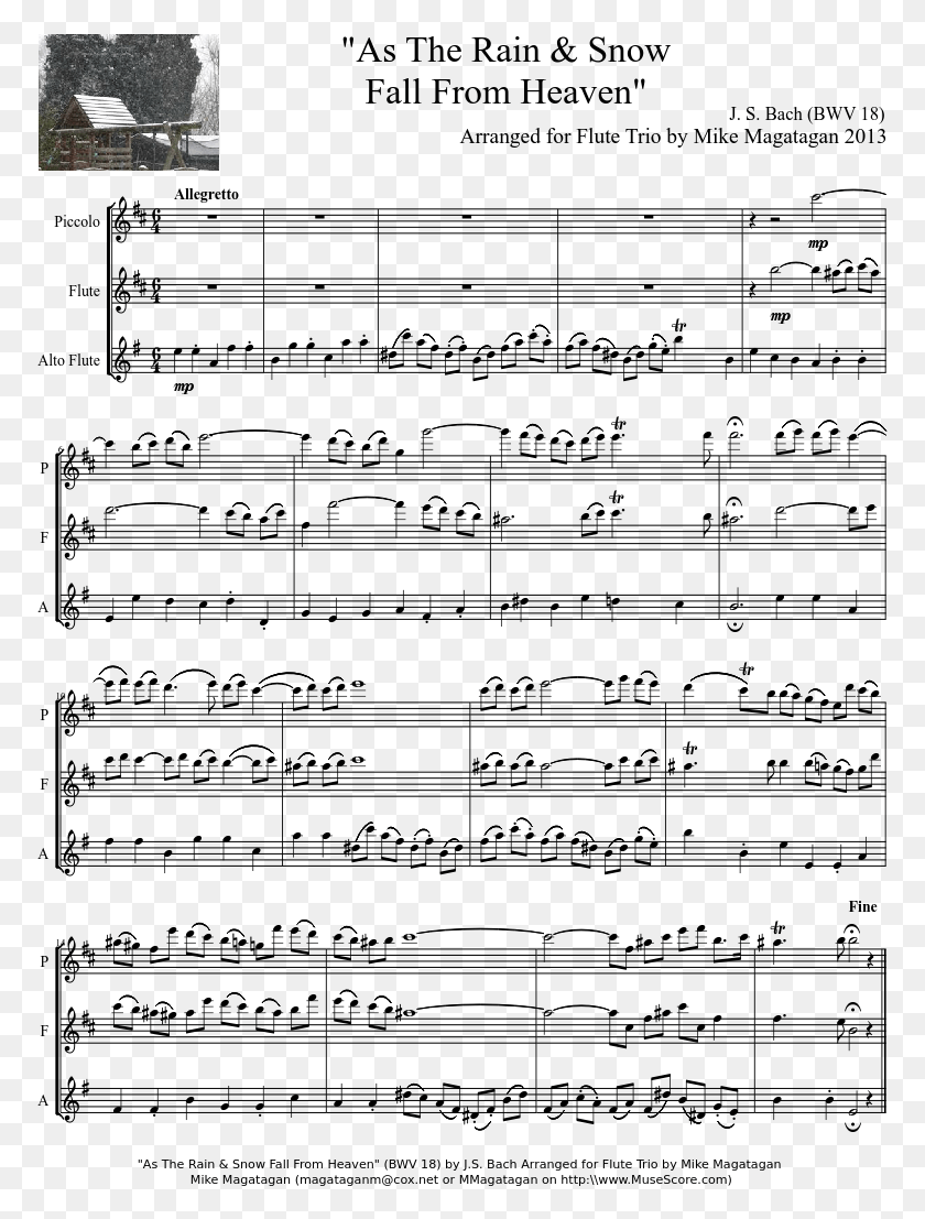 773x1047 As The Rain Amp Snow Fall From Heaven Sheet Music Composed Sheet Music, Gray, World Of Warcraft HD PNG Download
