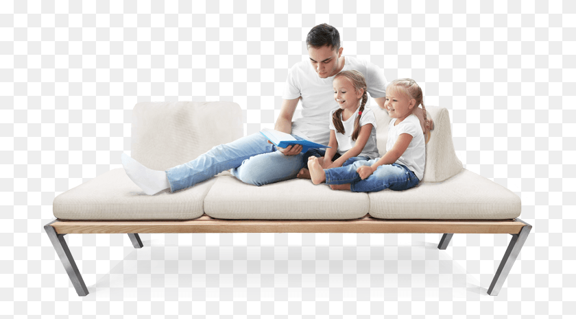 715x406 As We Start A Family It39s Comforting To Know We39ve Family In Sofa, Person, Human, People HD PNG Download