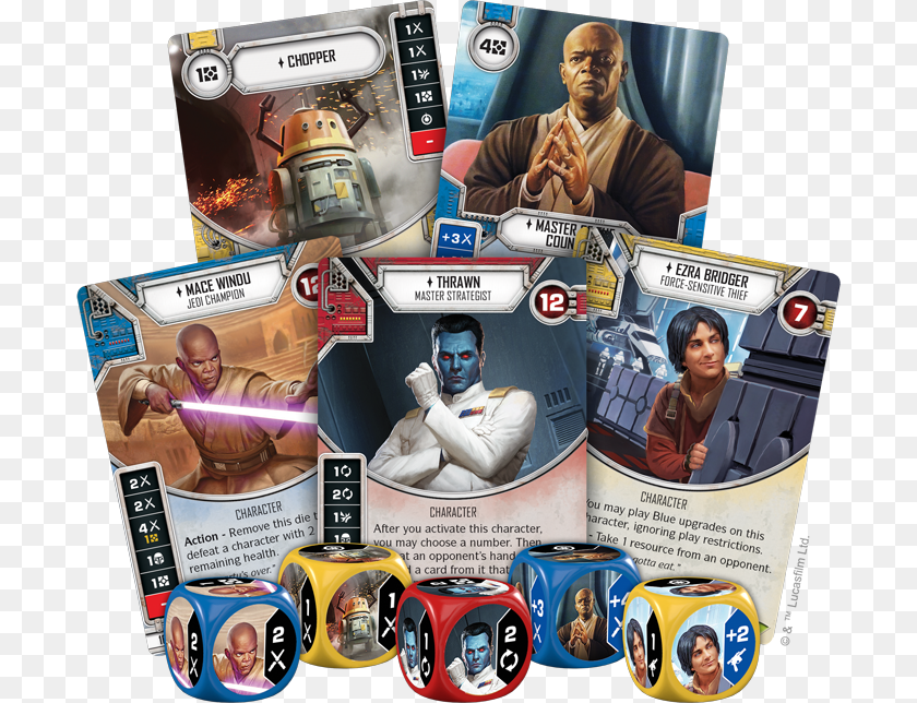 700x644 As Well As Bringing The Events Of The Clone Wars To Star Wars Destiny Empire At War Booster Pack, Adult, Person, Man, Male Clipart PNG