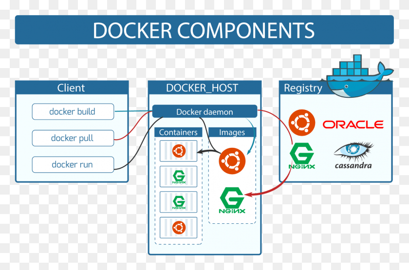 1498x952 As You Can See Docker Client And Docker Daemon Are Docker, Text, Number, Symbol HD PNG Download