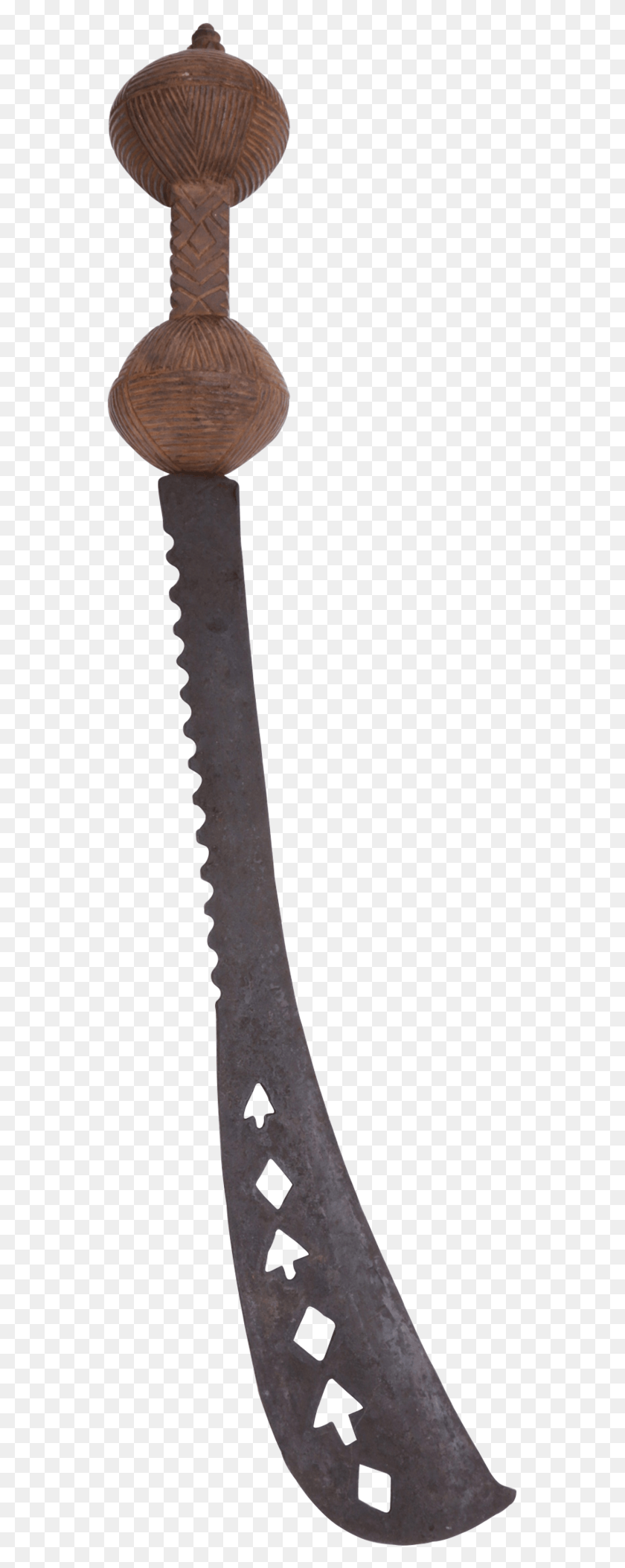 551x2048 Asante Sword Of State Afena Curved Swords Blade Saw Chain, Tool, Handsaw, Hacksaw HD PNG Download