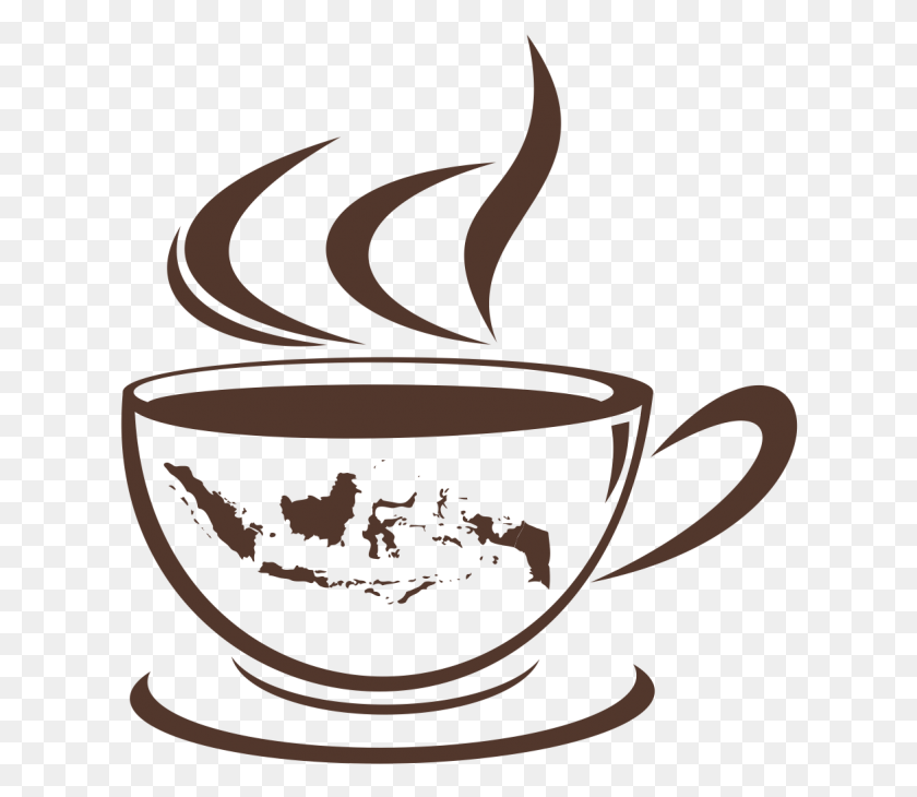 622x670 Asap Kopi Kopi, Coffee Cup, Cup, Pottery HD PNG Download