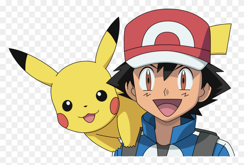 1109x721 Ash And Pikachu By Dashiesparkle Pokemon Clipart Ash And Pikachu, Clothing, Apparel, Graphics HD PNG Download