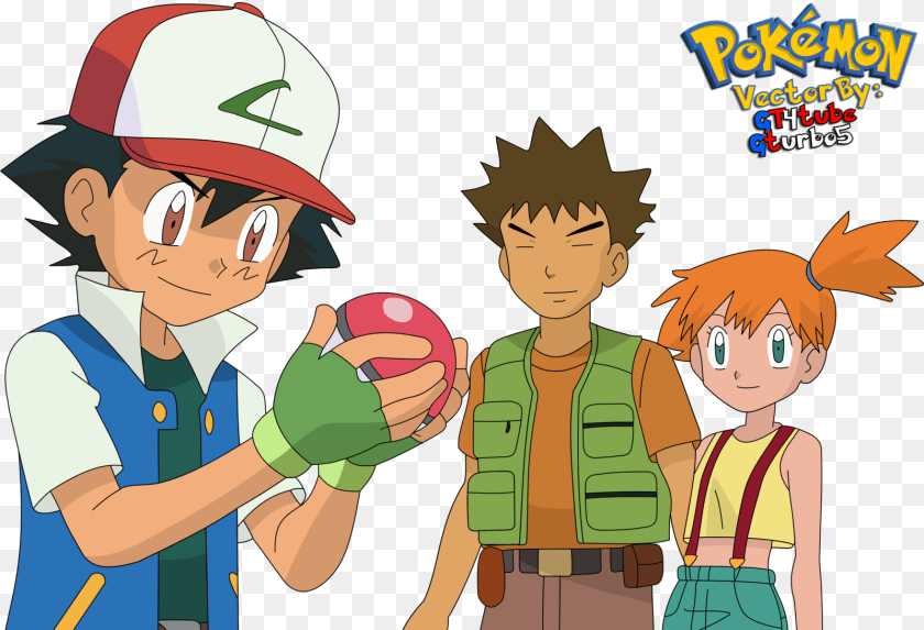 Ash Misty Brock Ketchum, Book, Comics, Publication, Person PNG