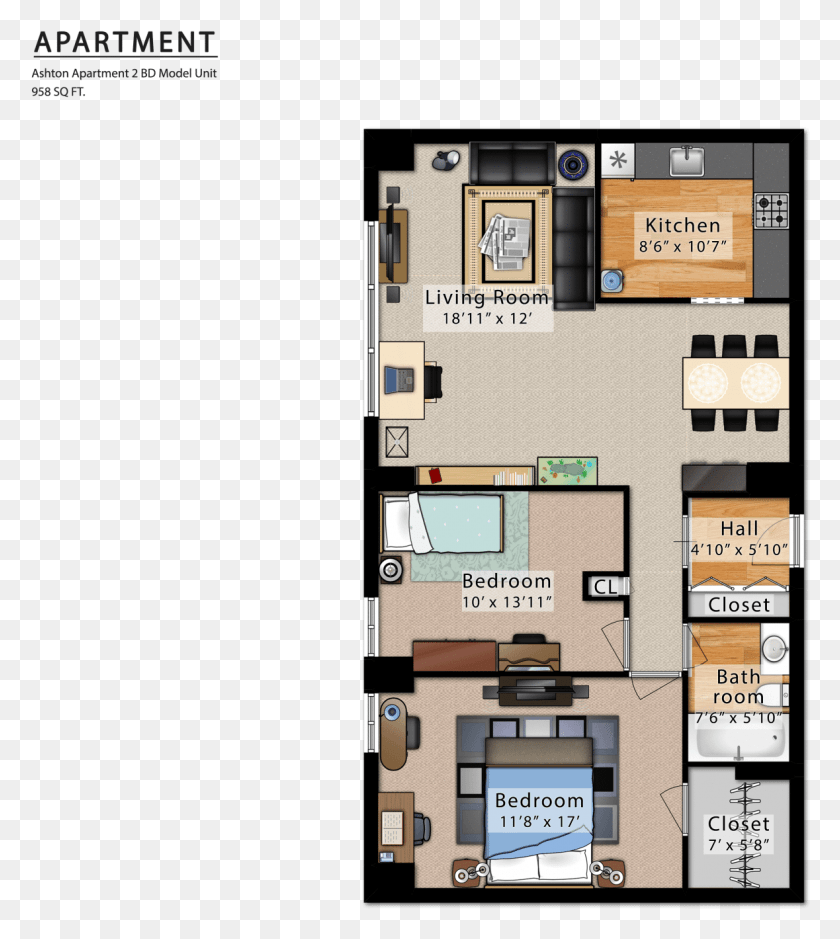 1179x1329 Ashton Apartment Floor Plan, Floor Plan, Diagram, Plot HD PNG Download