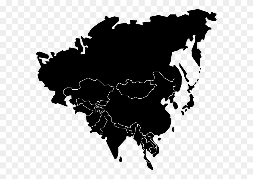 Карта азии пнг