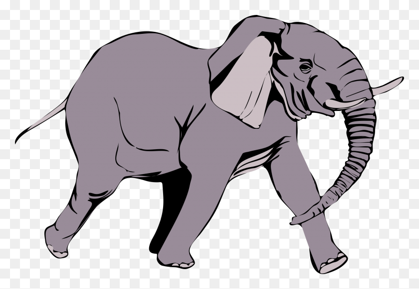 2400x1604 Азиатский Слон Клипарт Алабамский Слон Дикий Слон Мультфильм, Дикая Природа, Животное, Млекопитающее Hd Png Скачать