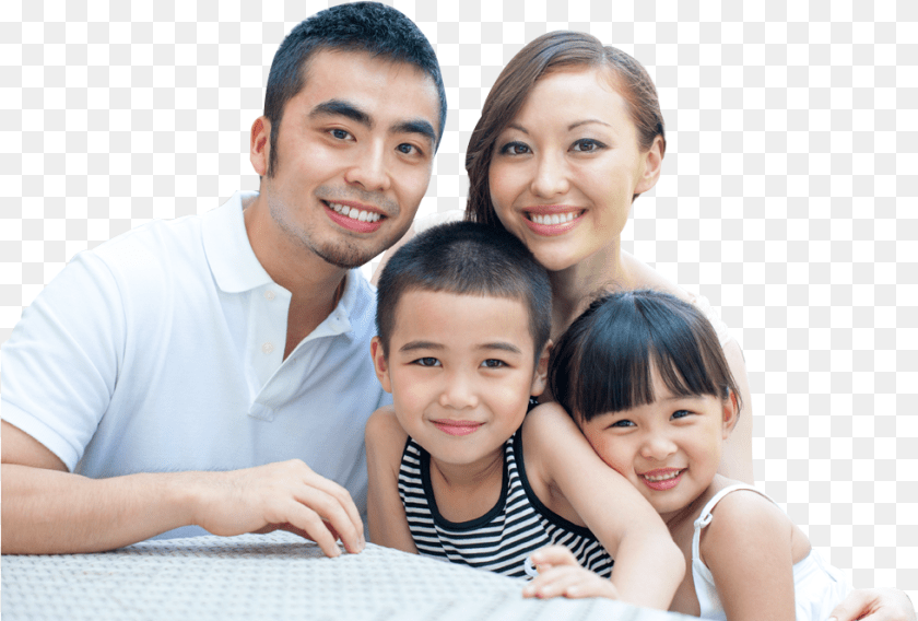 979x662 Asian Family Picture Download Asian Happy Family, Person, People, Baby, Adult Sticker PNG