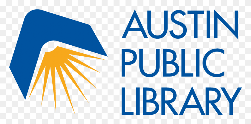 1155x528 Ask A Librarian Austin Public Library Logo, Symbol, Text, Trademark HD PNG Download