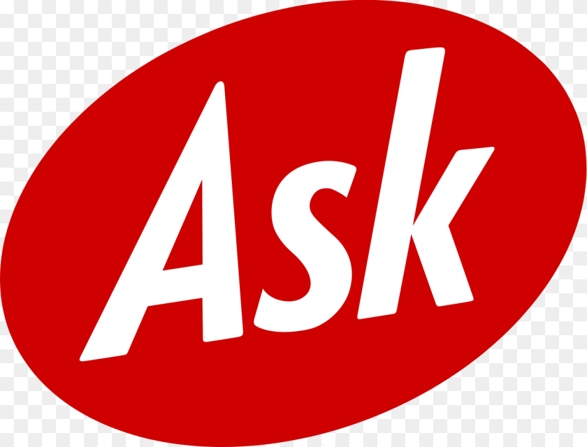 1200x914 Ask Search Engine, Logo, Sign, Symbol, Text Transparent PNG