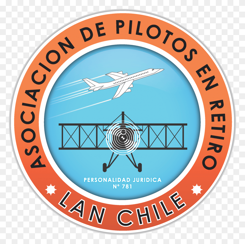 2238x2232 Asociacin De Pilotos En Retiro De Lan Chile Эмблема, Логотип, Символ, Товарный Знак Hd Png Скачать