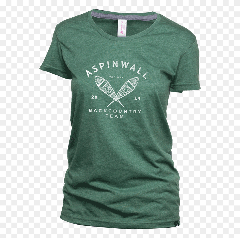 567x774 Descargar Png / Camiseta Para Mujer De Aspinwall Backcountry Team