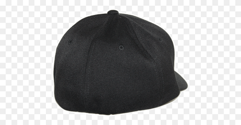 476x378 Gorra De Béisbol Aspinwall Flex Fit Hat Black Back 1, Ropa, Vestimenta, Gorra Hd Png
