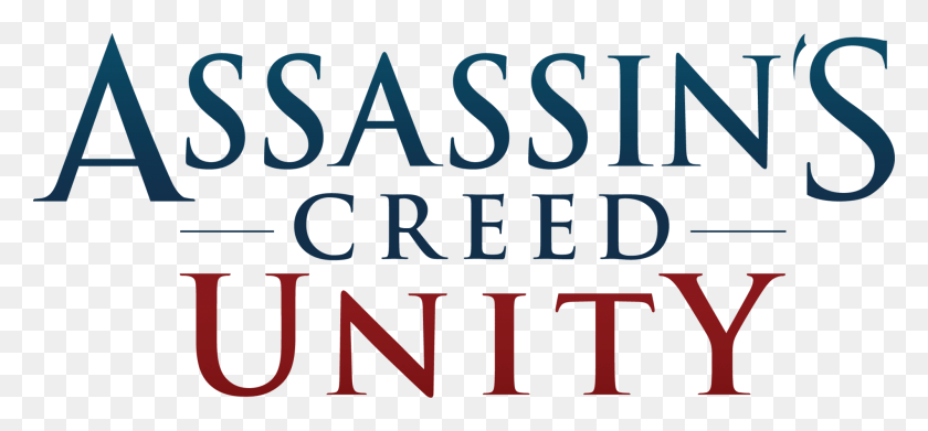 2000x849 Assassin Creed Unity Logo, Text, Alphabet, Word HD PNG Download