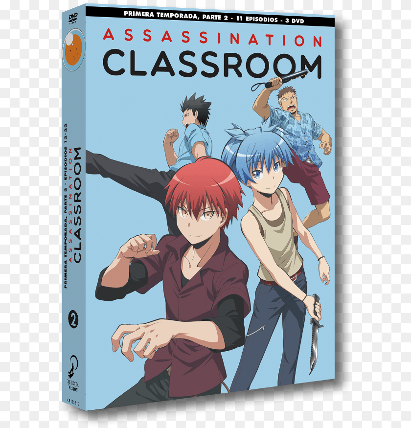 601x875 Assassination Classroom Vol, Publication, Book, Comics, Adult Sticker PNG