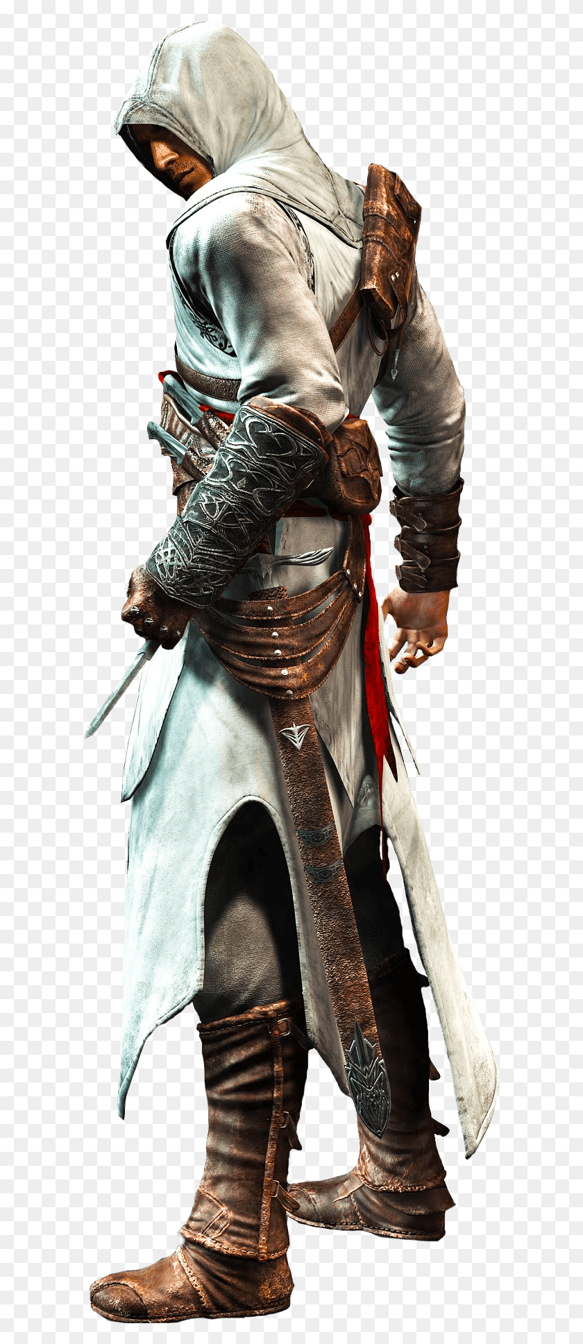 600x1877 Assassins Creed Sideview Altair Ibn La Ahad, Costume, Clothing, Apparel HD PNG Download