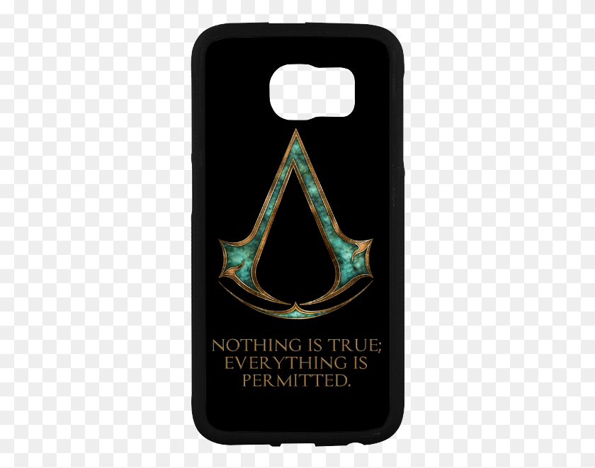 304x601 Assassins Creed Skyrim Lexicon Mashup Rubber Case For Assassin39s Creed Quotes Nothing Is True, Symbol, Mobile Phone, Phone HD PNG Download