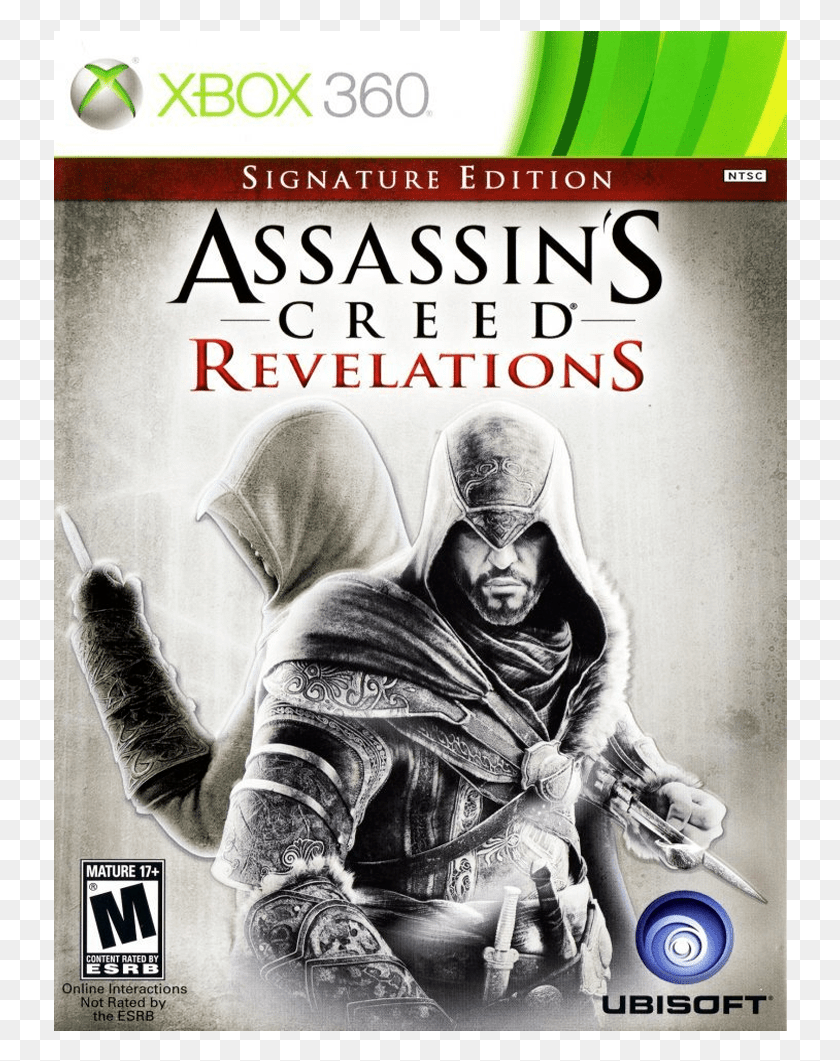 734x1001 Assassins Revelations Signature Front Assassin39s Creed Revelation Xbox, Person, Human, Poster HD PNG Download