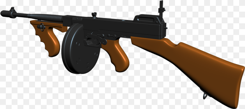 Assault Rifle, Firearm, Gun, Machine Gun, Weapon Sticker PNG