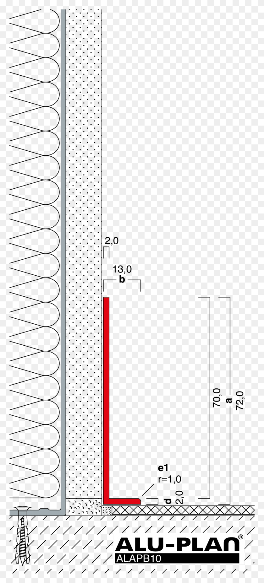 1005x2316 Assembly Tip On Wall Mounted Aluminium Baseboards B Baseboard, Number, Symbol, Text HD PNG Download