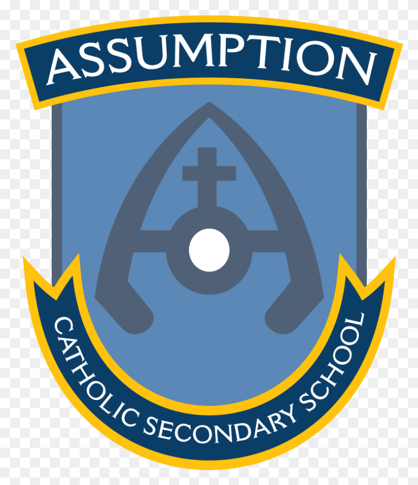 791x928 Assumption Catholic Secondary School Emblem, Logo, Symbol, Trademark HD PNG Download