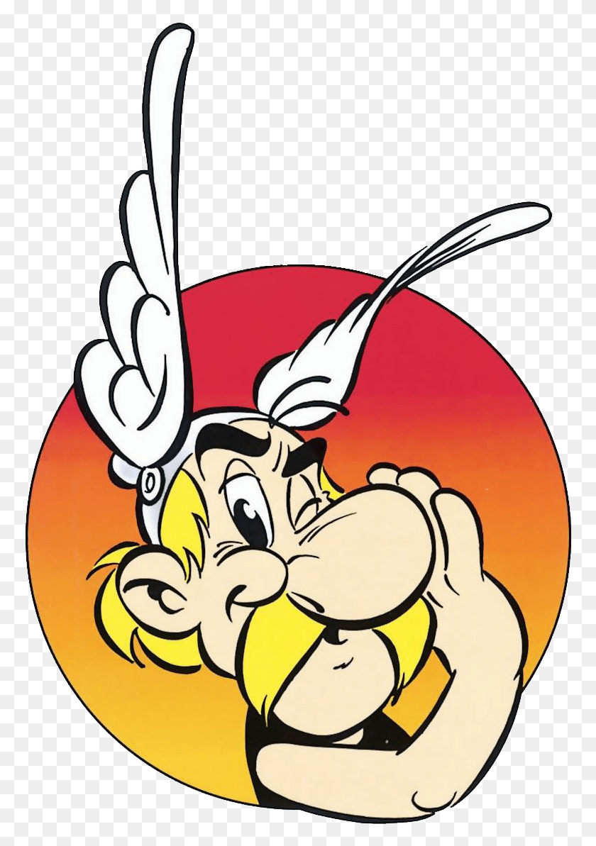 772x1133 Descargar Png Asterix And Obelix Faces Asterix Vector, Angry Birds, Comida Hd Png