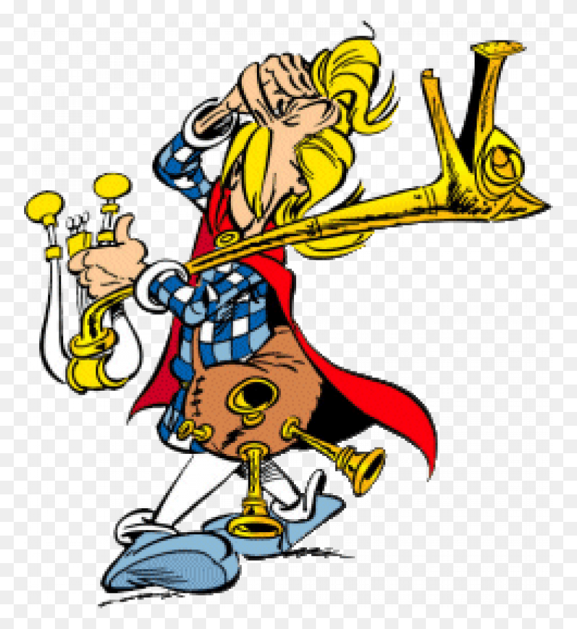 770x856 Asterix En Obelix Bard, Hand, Fireman, Paintball HD PNG Download