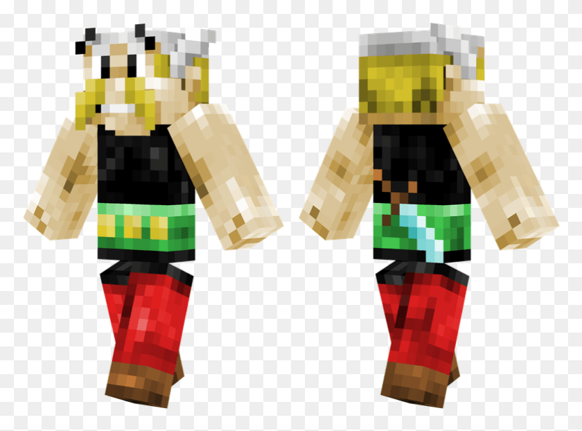 782x564 Asterix Minecraft Skin Asterix, Toy, Cork, Text HD PNG Download