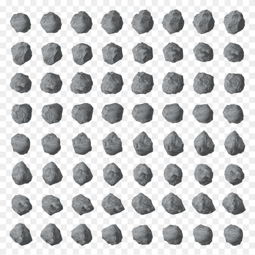 997x999 Asteroid 01 Asteroid Sprite, Rug, Sweets, Food HD PNG Download