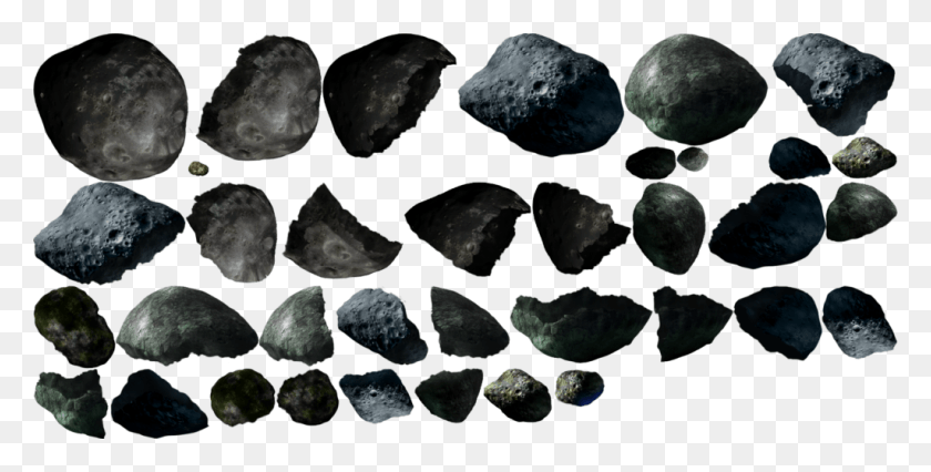 1024x481 Descargar Png / Asteroide, Asteroide, Carbón, Roca, Mineral Hd Png