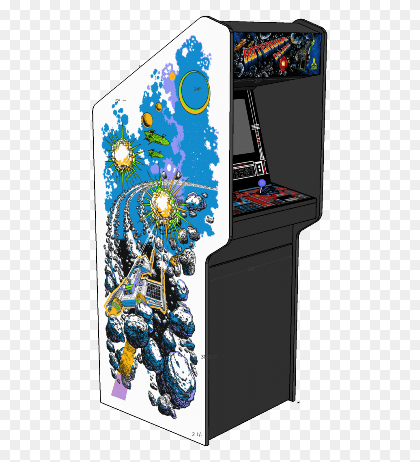 473x864 Descargar Png Asteroids Deluxe Hyperspin Cabinet Asteroids Deluxe, Máquina De Juego Arcade, Mar, Al Aire Libre Hd Png