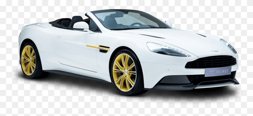Aston Martin White Car Image Aston Martin Car, Vehicle, Transportation, Automobile HD PNG Download