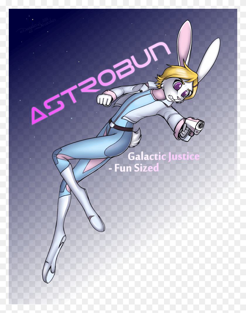 1500x1941 Astrobun Galactic Justice Cartoon, Person, Human, Astronaut HD PNG Download