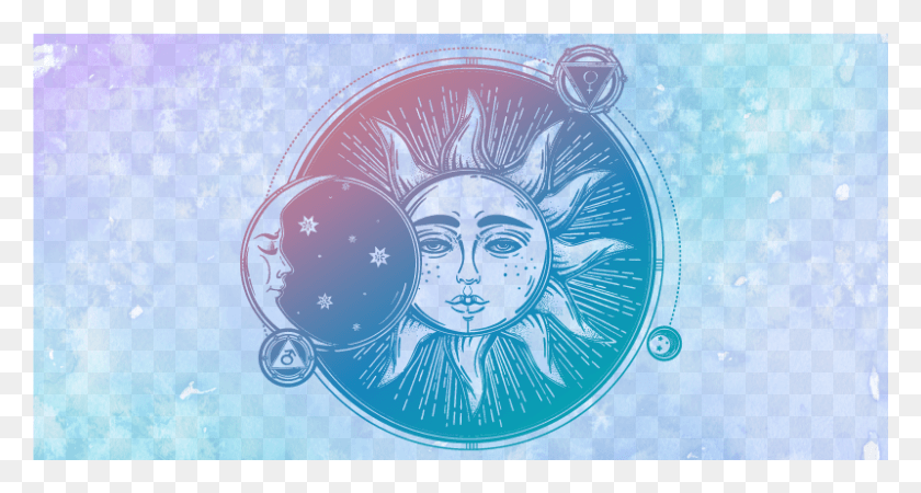 800x400 La Astrología Básica Eclipse Dibujado A Lpiz, Nature, Outdoors Hd Png