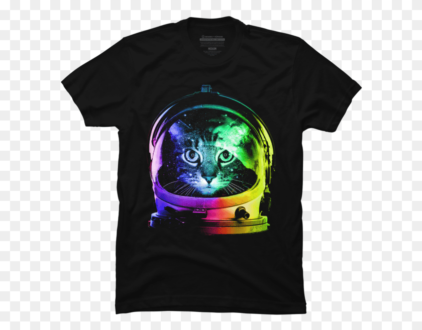 602x597 Astronauta Gato Gato Astronauta Fondo De Pantalla, Ropa, Prendas De Vestir, Camiseta Hd Png Descargar