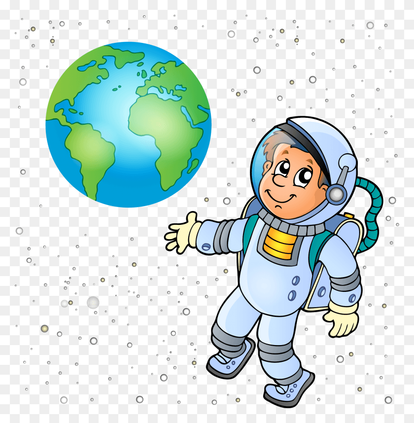 1935x1982 Astronaut Clipart Space Earth, Outer Space, Astronomy, Universe HD PNG Download