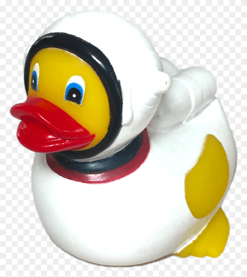 954x1079 Astronaut Duck, Figurine, Toy, Helmet HD PNG Download