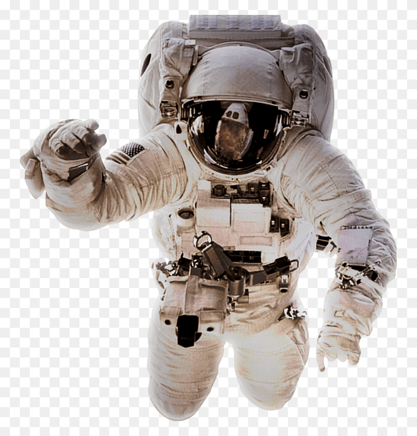 759x818 Astronaut Picture Astronaut, Person, Human, Helmet HD PNG Download
