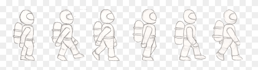 1365x299 Astronaut Spritesheet Astronaut Walking Animation Frames, Person, Human, Chess HD PNG Download
